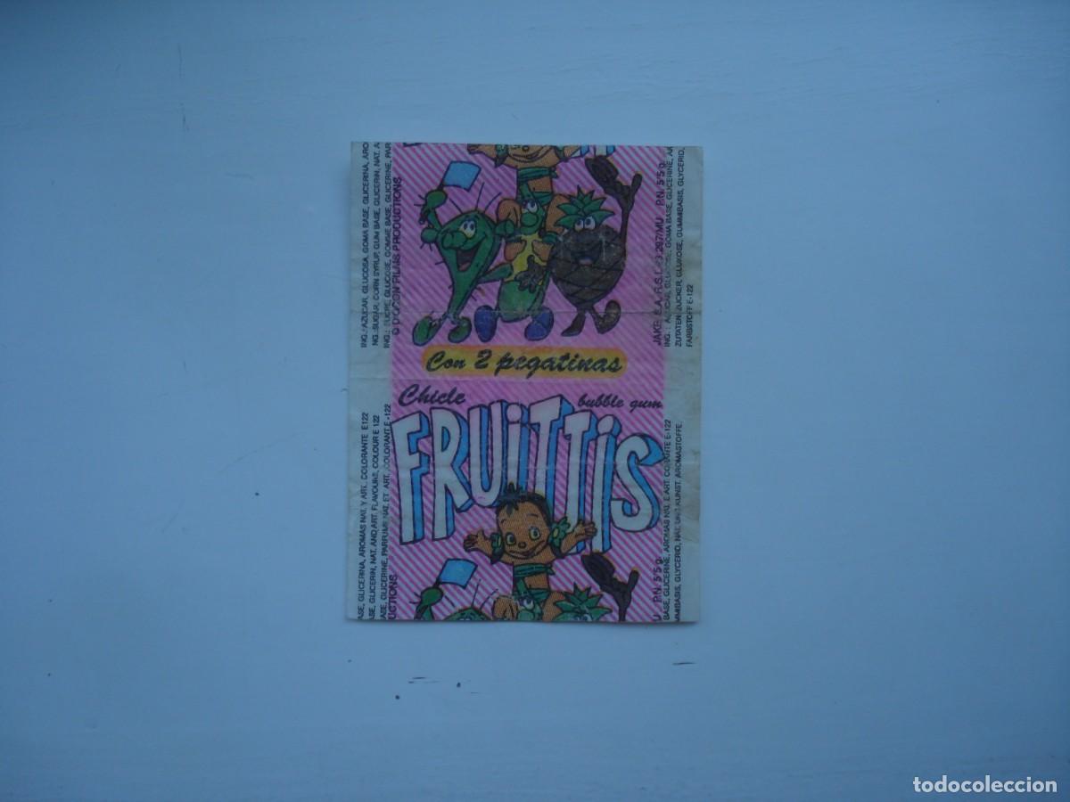 Coleccionismo cromos antiguos: FRUITTIS JAKE ENVOLTORIO CROMOS CHICLES! WRAPPER KAUGUMMI BILDER BUBBLE GUM!