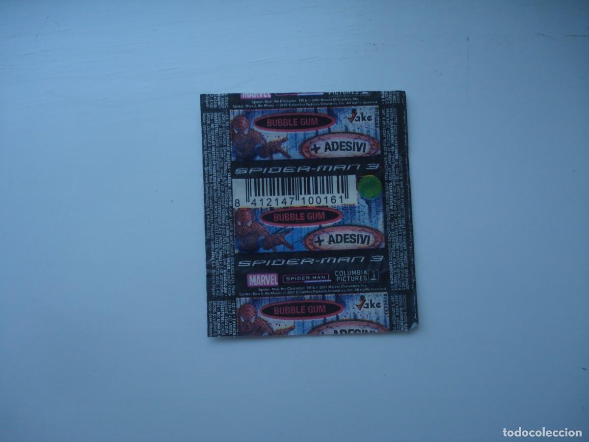 Coleccionismo cromos antiguos: SPIDERMAN 3 JAKE ENVOLTORIO CROMOS CHICLES! WRAPPER KAUGUMMI BILDER BUBBLE GUM!