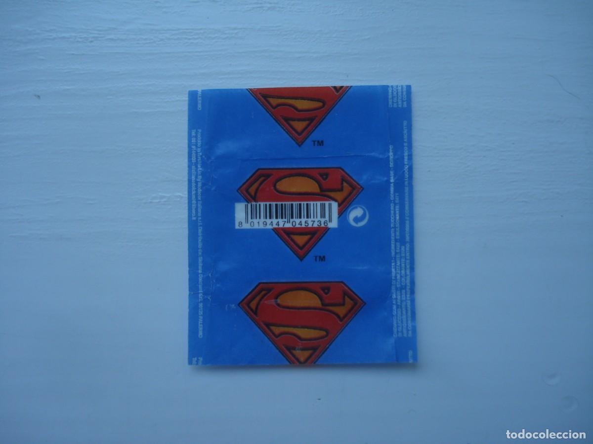 Coleccionismo cromos antiguos: SUPERMAN MARVEL ENVOLTORIO CROMOS CHICLES! WRAPPER KAUGUMMI BILDER BUBBLE GUM!
