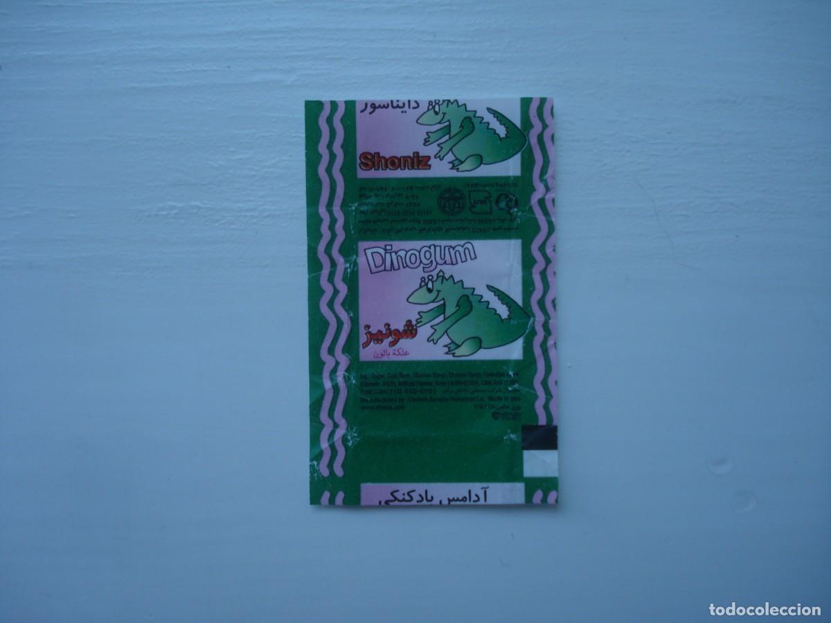 Coleccionismo cromos antiguos: DINOSAURS DINOGUM ENVOLTORIO CROMOS CHICLES! WRAPPER KAUGUMMI BILDER BUBBLE GUM!
