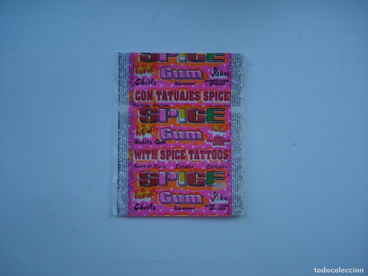 Coleccionismo cromos antiguos: SPICE GIRLS JAKE ENVOLTORIO CROMOS CHICLES! WRAPPER KAUGUMMI BILDER BUBBLE GUM!