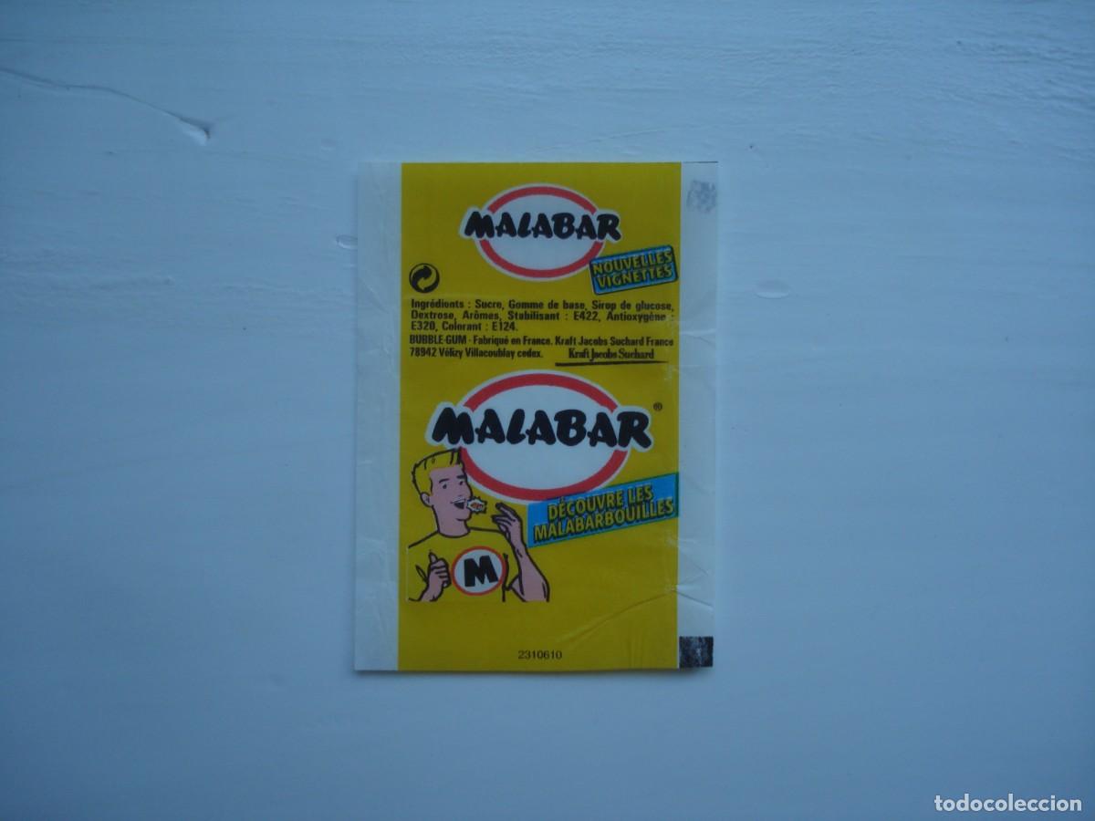 Coleccionismo cromos antiguos: MALABAR ENVOLTORIO CROMOS CHICLES! WRAPPER KAUGUMMI BILDER BUBBLE GUM!