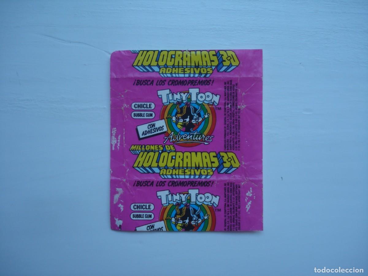 Collezionismo Figurine antiche: TINY TOON ENVOLTORIO CROMOS CHICLES! WRAPPER KAUGUMMI BILDER BUBBLE GUM!