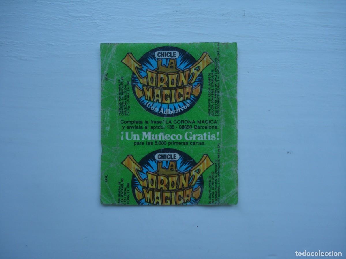 Coleccionismo cromos antiguos: CORONA MAGICA ENVOLTORIO CROMOS CHICLES! WRAPPER KAUGUMMI BILDER BUBBLE GUM!