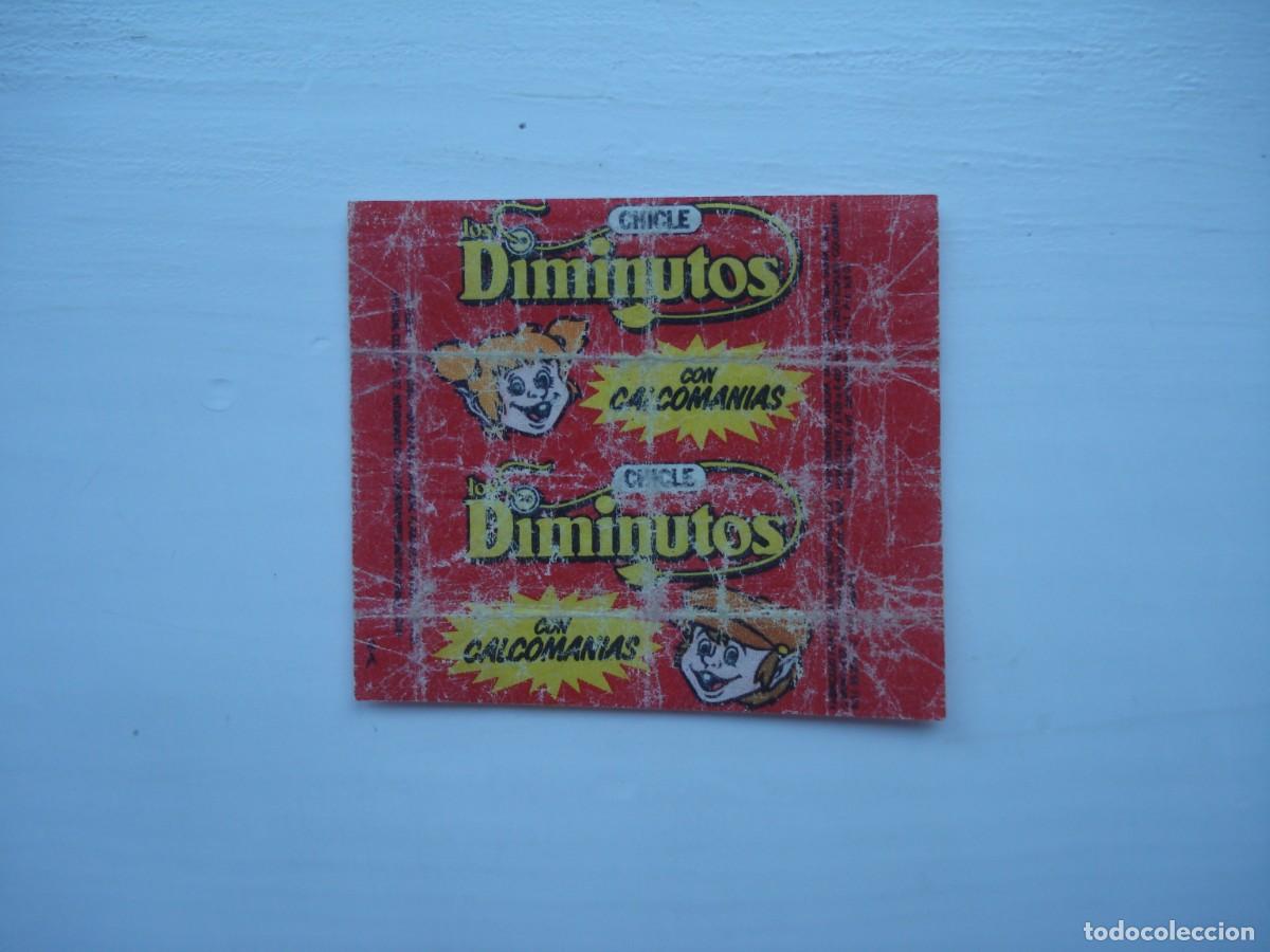 Coleccionismo cromos antiguos: DIMINUTOS ENVOLTORIO CROMOS CHICLES! WRAPPER KAUGUMMI BILDER BUBBLE GUM!