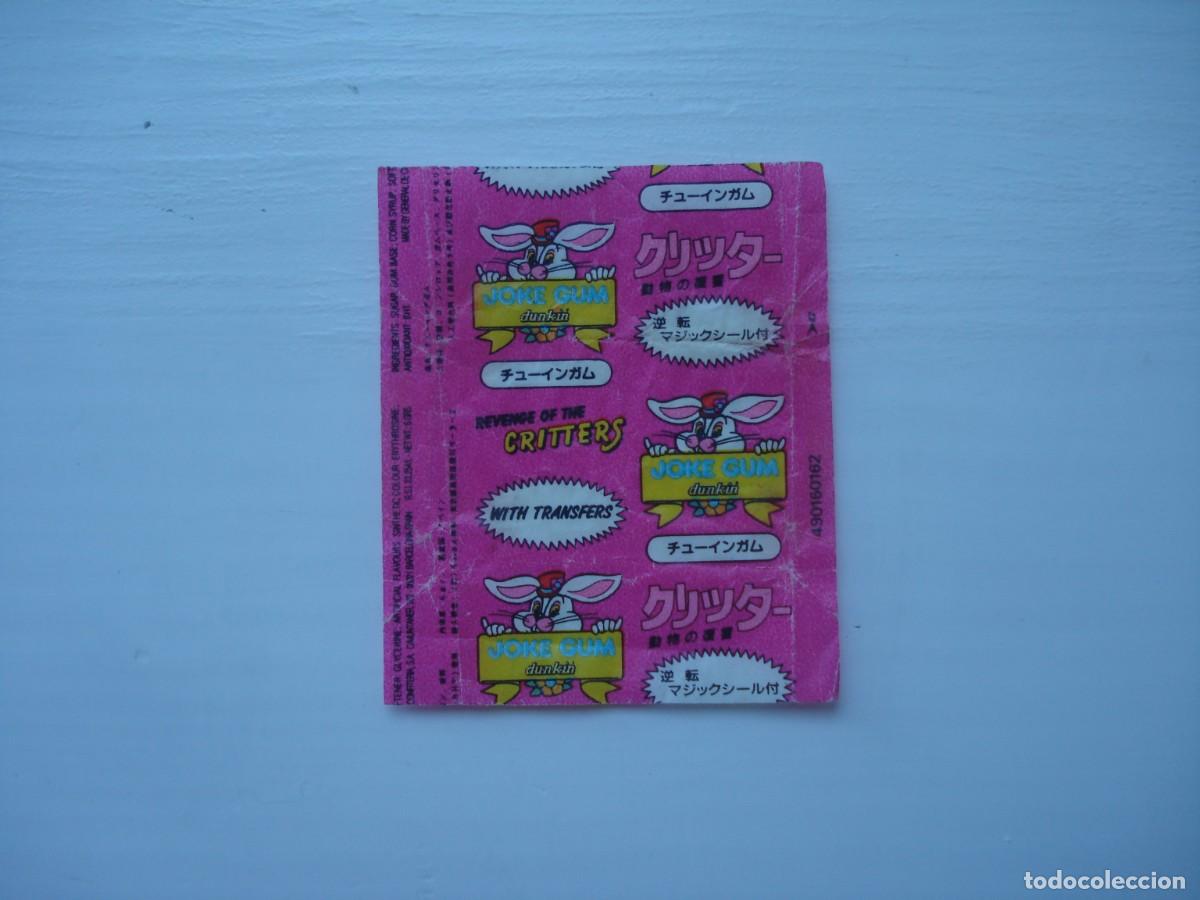 Collezionismo Figurine antiche: JOKE GUM DUNKIN ENVOLTORIO CROMOS CHICLES! WRAPPER KAUGUMMI BILDER BUBBLE GUM!