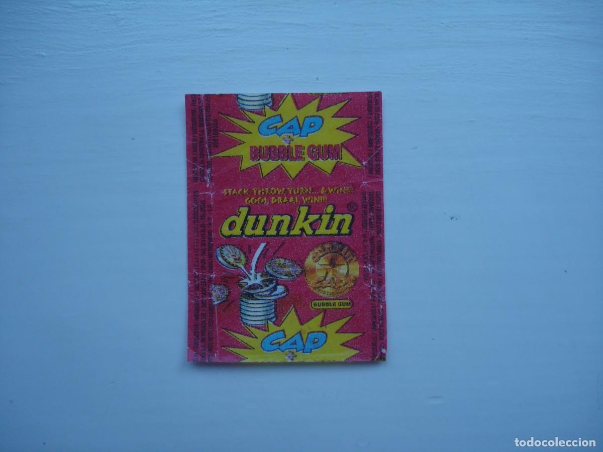 Collectable Antique Stickers: DUNKIN CAP ENVOLTORIO CROMOS CHICLES! WRAPPER KAUGUMMI BILDER BUBBLE GUM!