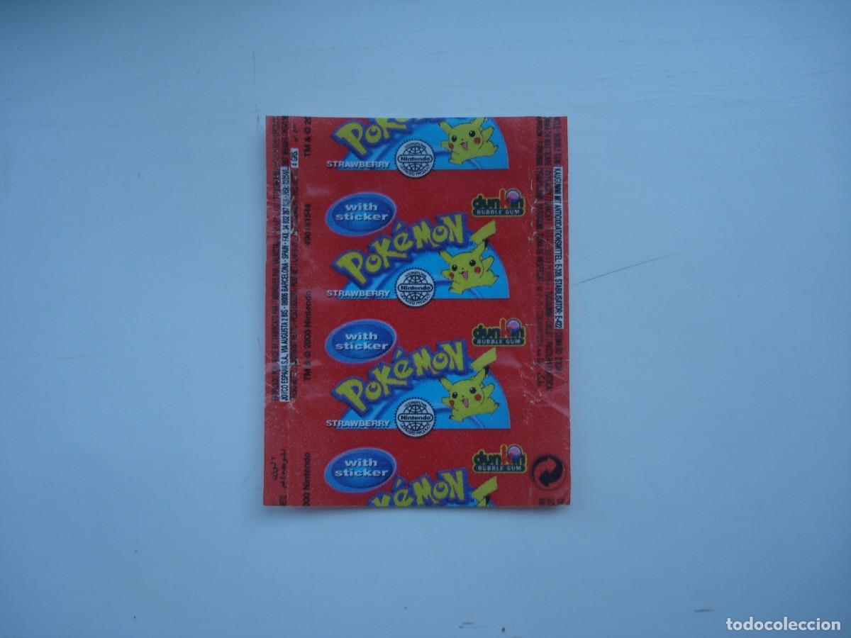 Collectionnisme Cartes &agrave; collectionner anciennes: POKEMON 2000 DUNKIN ENVOLTORIO CROMOS CHICLES! WRAPPER KAUGUMMI BILDER BUBBLE GUM!