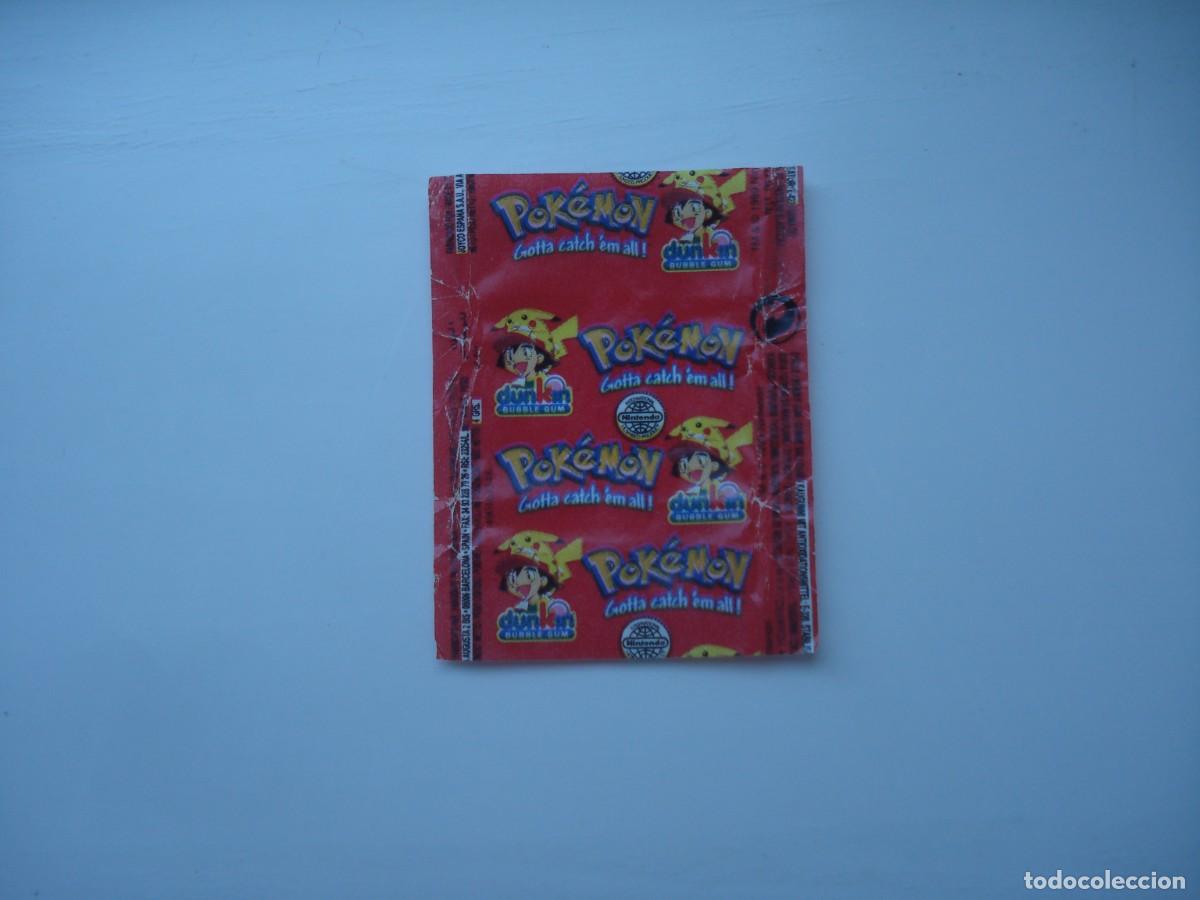 Collectionnisme Cartes &agrave; collectionner anciennes: POKEMON 1999 DUNKIN ENVOLTORIO CROMOS CHICLES! WRAPPER KAUGUMMI BILDER BUBBLE GUM!
