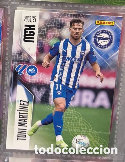 Coleccionismo cromos antiguos: 35 TONI MART&Iacute;NEZ ALAV&Eacute;S Mgk megacracks 25 aniversario a&ntilde;o 2026 2027