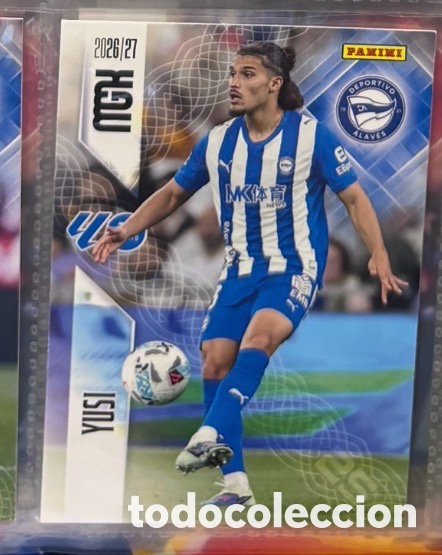 Coleccionismo cromos antiguos: 26 YUSI ALAV&Eacute;S Mgk megacracks 25 aniversario a&ntilde;o 2026 2027