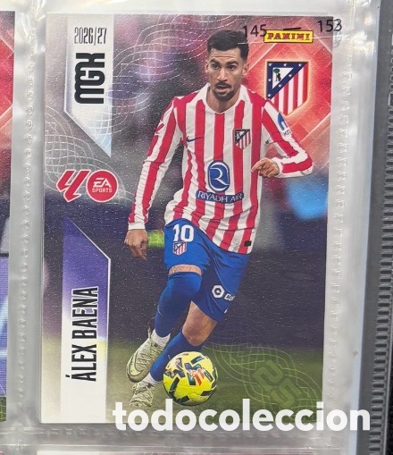 Coleccionismo cromos antiguos: 67 ALEX BAENA ATLETICO MADRID Mgk megacracks 25 aniversario a&ntilde;o 2026 2027