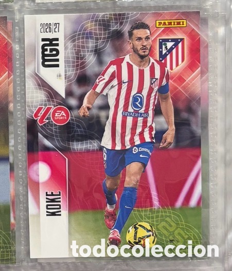 Coleccionismo cromos antiguos: 64 KOKE ATLETICO MADRID Mgk megacracks 25 aniversario a&ntilde;o 2026 2027