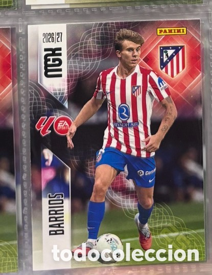 Coleccionismo cromos antiguos: 65 BARRIOS ATLETICO MADRID Mgk megacracks 25 aniversario a&ntilde;o 2026 2027