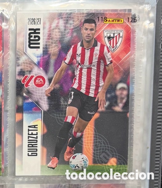 Coleccionismo cromos antiguos: 53 GURUZETA ATHLETIC CLUB Mgk megacracks 25 aniversario a&ntilde;o 2026 2027