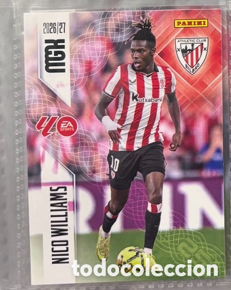 Coleccionismo cromos antiguos: 54 NICO WILLIAMS ATHLETIC CLUB Mgk megacracks 25 aniversario a&ntilde;o 2026 2027