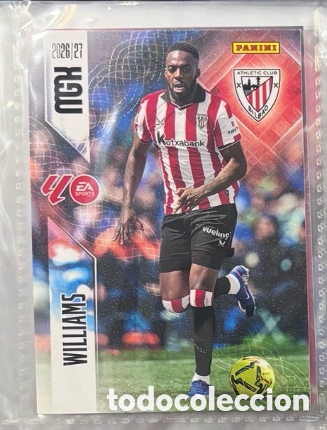 Coleccionismo cromos antiguos: 52 I&Ntilde;AKI WILLIAMS ATHLETIC CLUB Mgk megacracks 25 aniversario a&ntilde;o 2026 2027