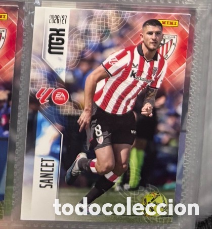 Coleccionismo cromos antiguos: 48 SANCET ATHLETIC CLUB Mgk megacracks 25 aniversario a&ntilde;o 2026 2027