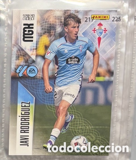 Coleccionismo cromos antiguos: 114 JAVI RODR&Iacute;GUEZ CELTA DE VIGO Mgk megacracks 25 aniversario a&ntilde;o 2026 2027