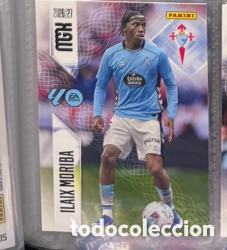 Coleccionismo cromos antiguos: 118 ILAIX MORIBA CELTA DE VIGO Mgk megacracks 25 aniversario a&ntilde;o 2026 2027