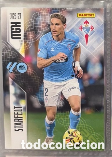 Coleccionismo cromos antiguos: 115 STARFELT CELTA DE VIGO Mgk megacracks 25 aniversario a&ntilde;o 2026 2027