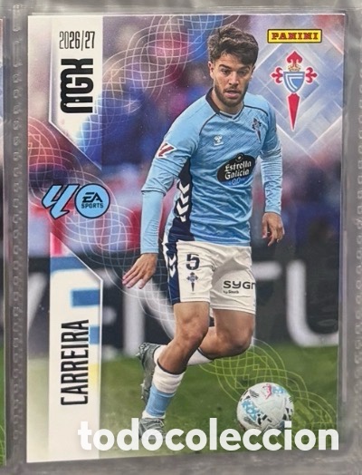 Coleccionismo cromos antiguos: 117 CARREIRA CELTA DE VIGO Mgk megacracks 25 aniversario a&ntilde;o 2026 2027