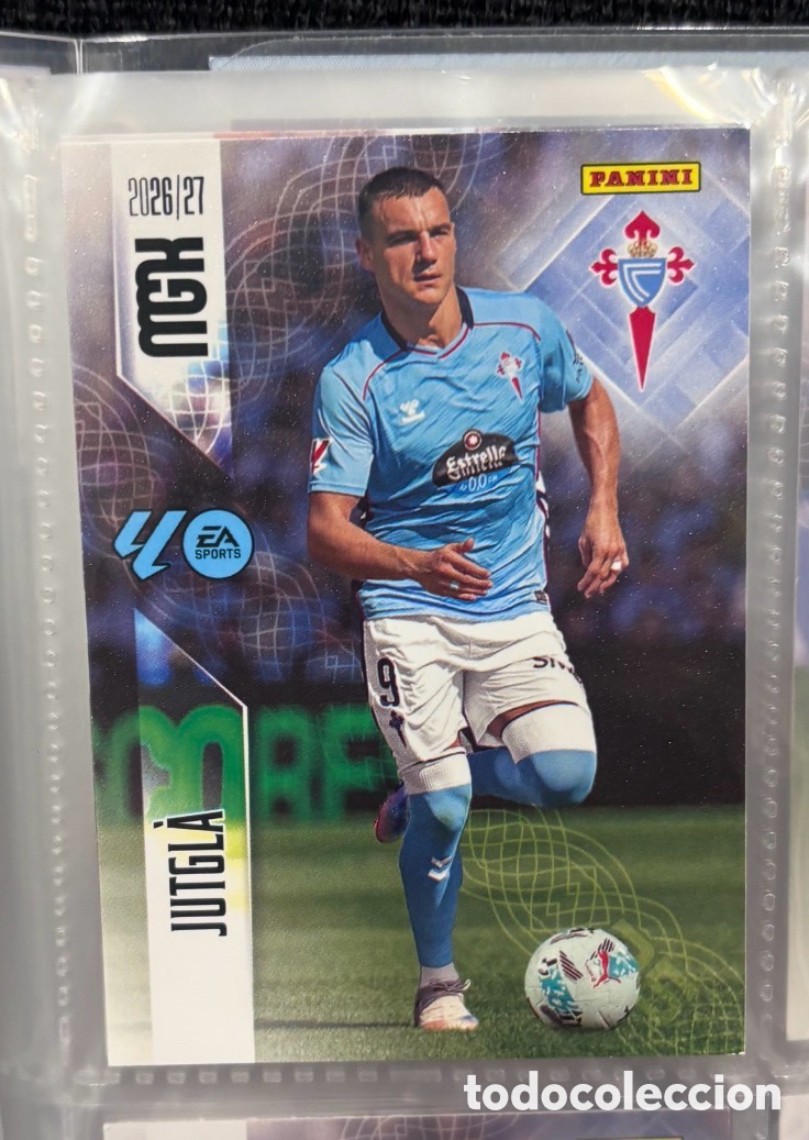 Coleccionismo cromos antiguos: 126 JUTGLA CELTA DE VIGO Mgk megacracks 25 aniversario a&ntilde;o 2026 2027