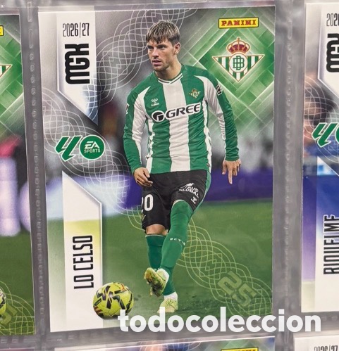 Coleccionismo cromos antiguos: 103 LO CELSO BETIS Mgk megacracks 25 aniversario a&ntilde;o 2026 2027