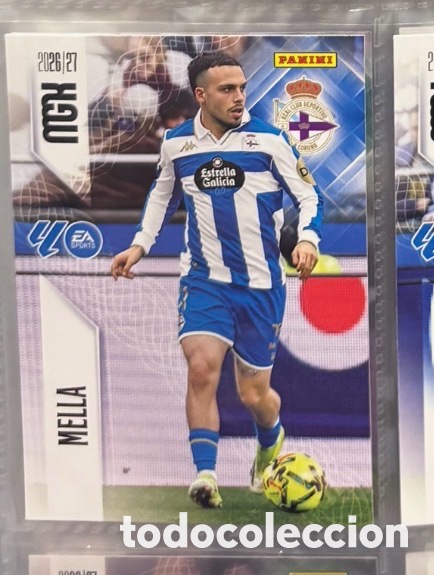 Coleccionismo cromos antiguos: 141 MELLA RD DEPORTIVO DE LA CORU&Ntilde;A Mgk megacracks 25 aniversario a&ntilde;o 2026 2027