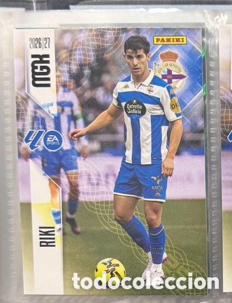 Coleccionismo cromos antiguos: 137 RIKI RD DEPORTIVO DE LA CORU&Ntilde;A Mgk megacracks 25 aniversario a&ntilde;o 2026 2027