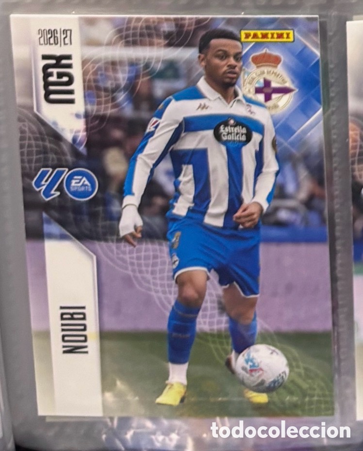 Coleccionismo cromos antiguos: 132 NOUBI RD DEPORTIVO DE LA CORU&Ntilde;A Mgk megacracks 25 aniversario a&ntilde;o 2026 2027