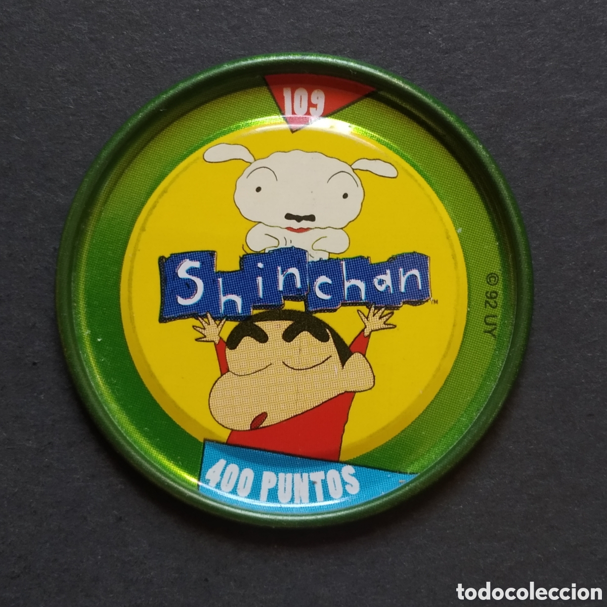 Coleccionismo cromos antiguos: METAL RAPPERS / TAZO - N&ordm; 109 - SHIN CHAN - A&Ntilde;O 1997 - BOLLYCAO