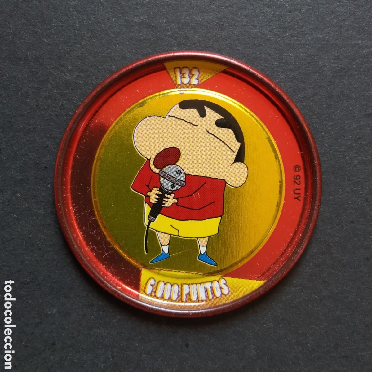 Coleccionismo cromos antiguos: METAL RAPPERS / TAZO - N&ordm; 132 - SHIN CHAN - A&Ntilde;O 1997 - BOLLYCAO