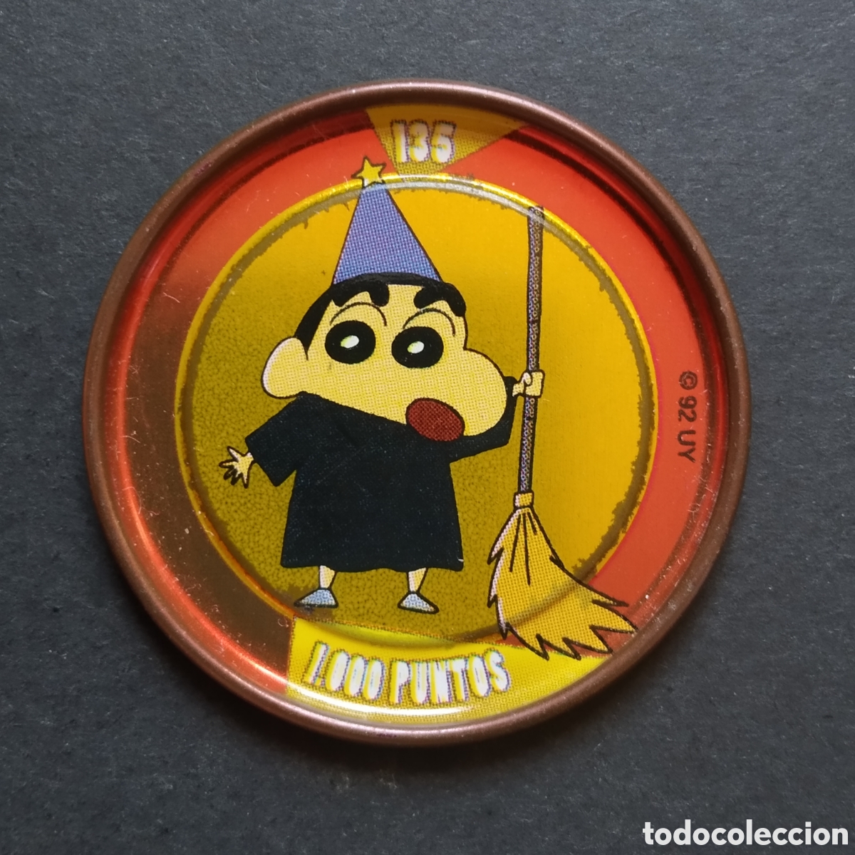 Coleccionismo cromos antiguos: METAL RAPPERS / TAZO - N&ordm; 135 - SHIN CHAN - A&Ntilde;O 1997 - BOLLYCAO