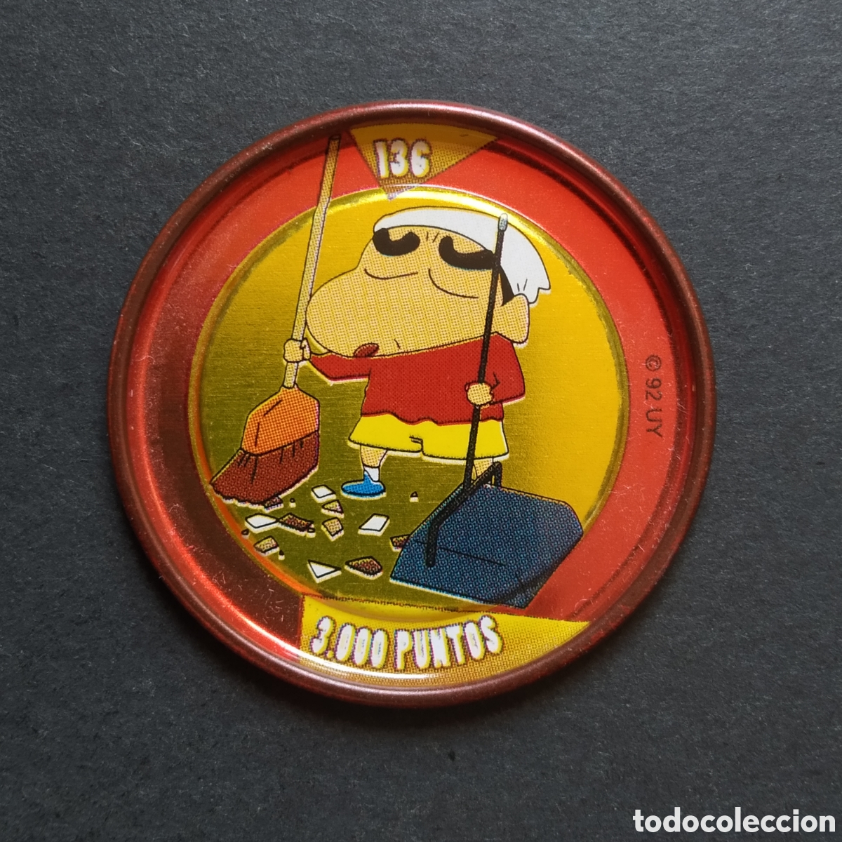 Coleccionismo cromos antiguos: METAL RAPPERS / TAZO - N&ordm; 136 - SHIN CHAN - A&Ntilde;O 1997 - BOLLYCAO