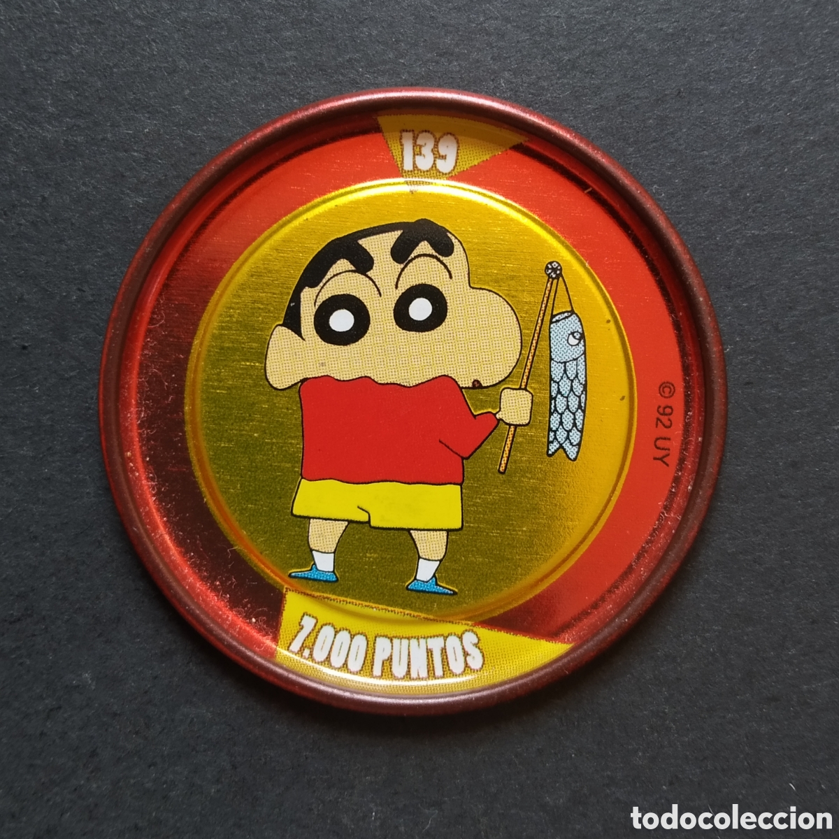 Coleccionismo cromos antiguos: METAL RAPPERS / TAZO - N&ordm; 139 - SHIN CHAN - A&Ntilde;O 1997 - BOLLYCAO