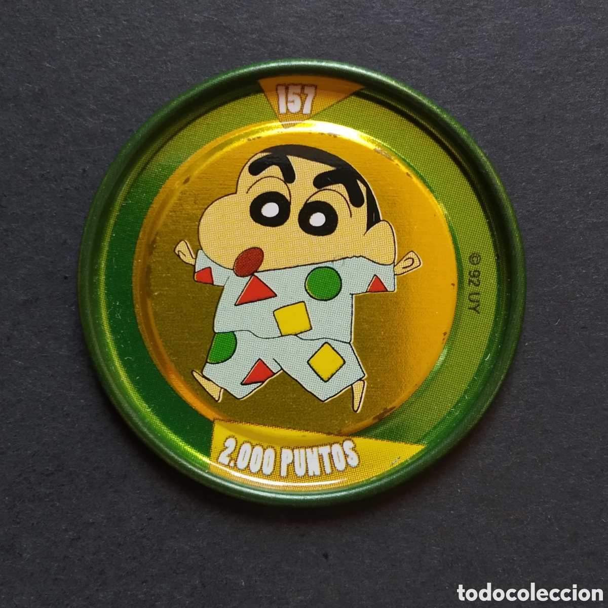 Coleccionismo cromos antiguos: METAL RAPPERS / TAZO - N&ordm; 157 - SHIN CHAN - A&Ntilde;O 1997 - BOLLYCAO