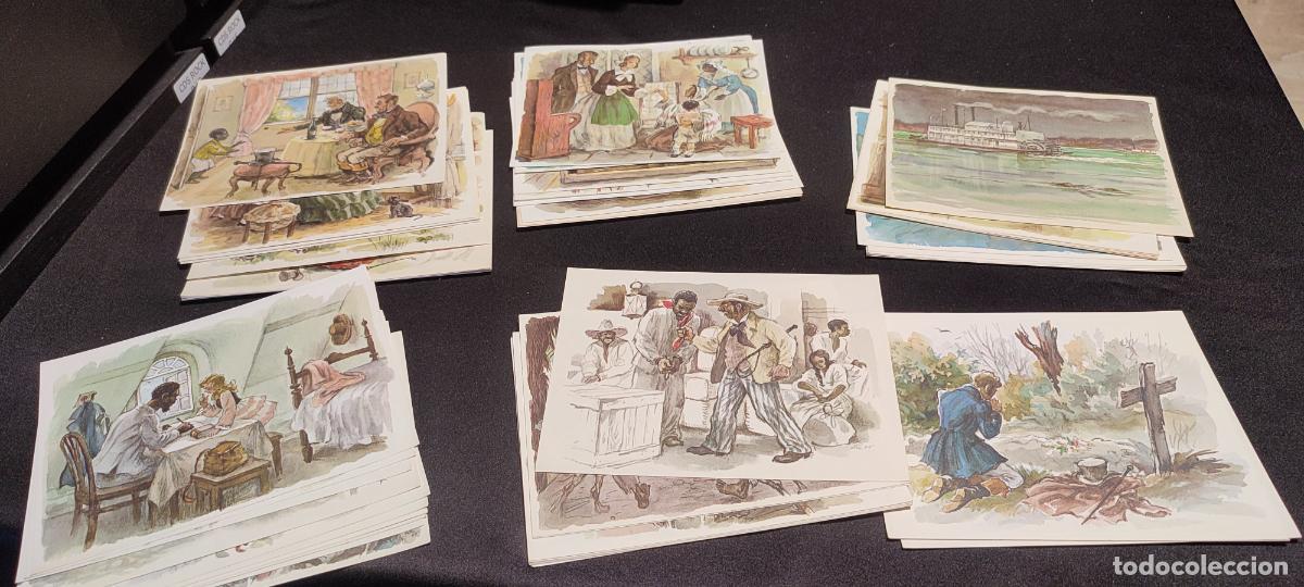 Coleccionismo cromos antiguos: coleccion de 60 cromos artis a&ntilde;os 70 correlativos la caba&ntilde;a del tio tom / bruselas