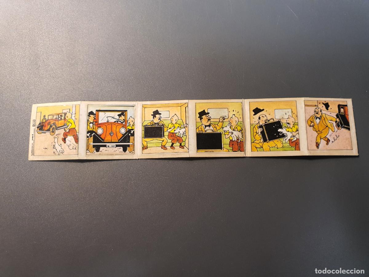 Coleccionismo cromos antiguos: TINTIN TIRAS TIRA ADHESIVAS PANRICO A&Ntilde;OS 80 COMPLETA