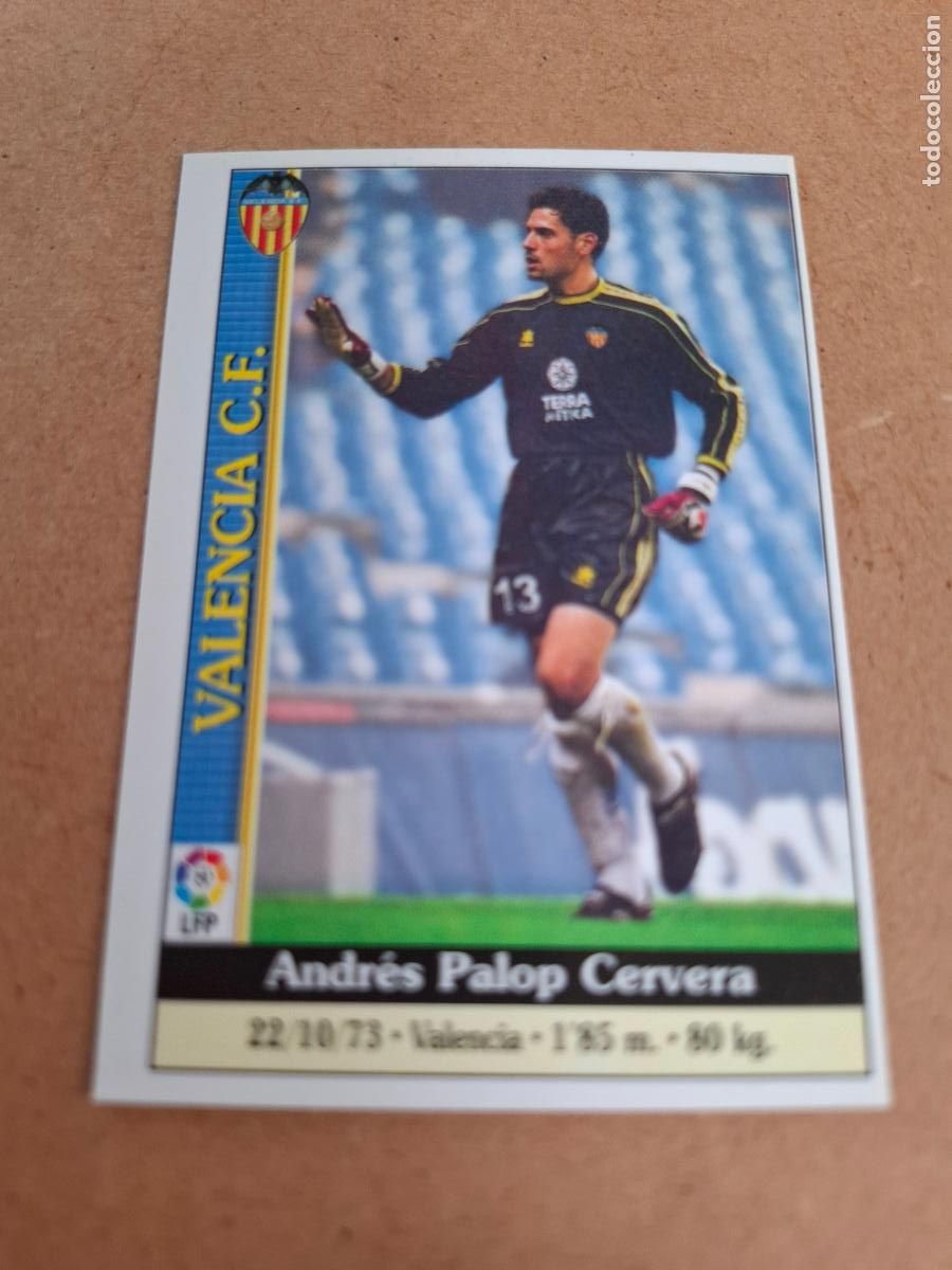 Coleccionismo cromos antiguos: MUNDICROMO 1999 2000 99 00 - 522 PALOP - VALENCIA CF