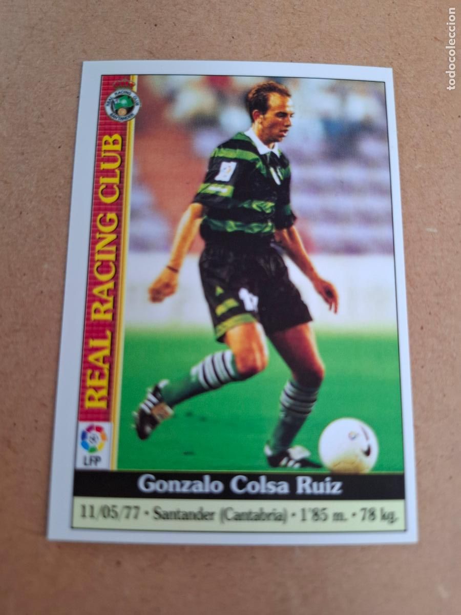 Coleccionismo cromos antiguos: MUNDICROMO 1999 2000 99 00 - 513 COLSA - RACING CLUB