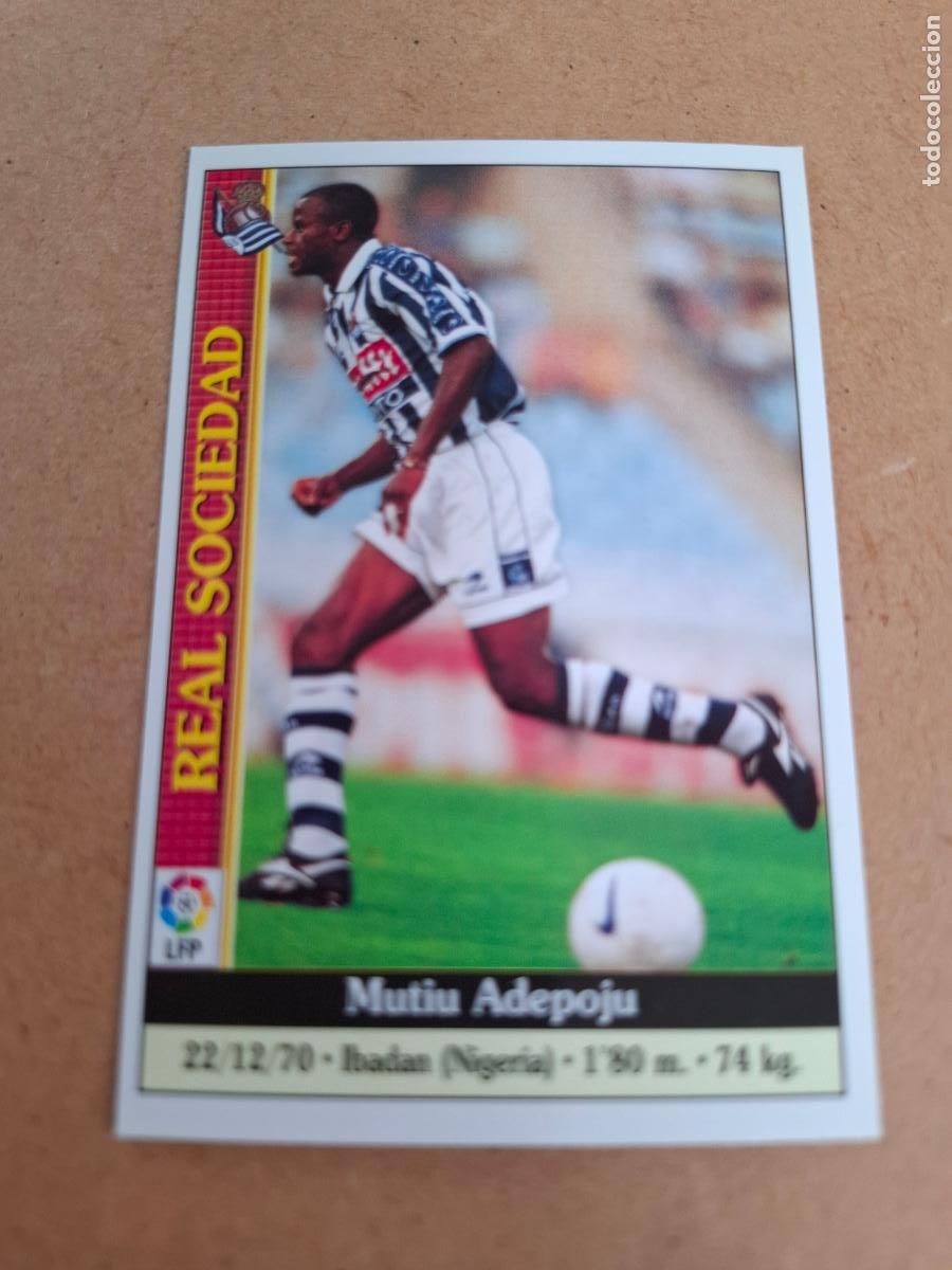 Coleccionismo cromos antiguos: MUNDICROMO 1999 2000 99 00 - 517 MUTIU - REAL SOCIEDAD