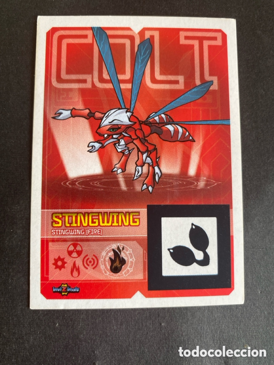 Coleccionismo cromos antiguos: Cromo Invizimals adhesivo N* 36