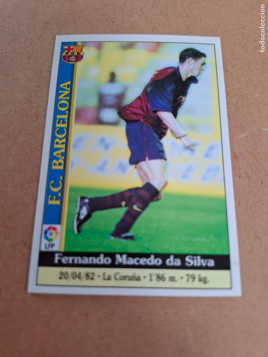 Coleccionismo cromos antiguos: MUNDICROMO 1999 2000 99 00 - 524 NANO - FC. BARCELONA