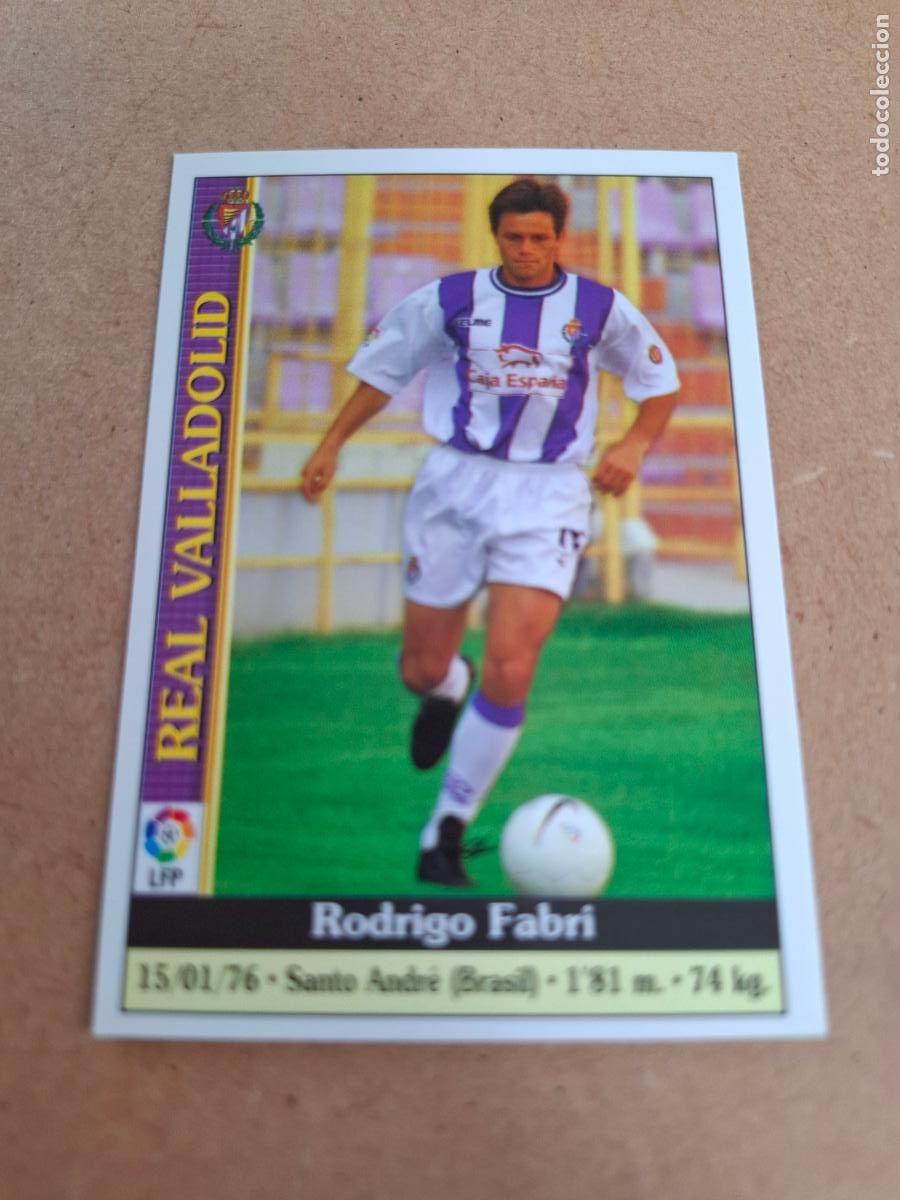 Coleccionismo cromos antiguos: MUNDICROMO 1999 2000 99 00 - 525 RODRIGO - REAL VALLADOLID