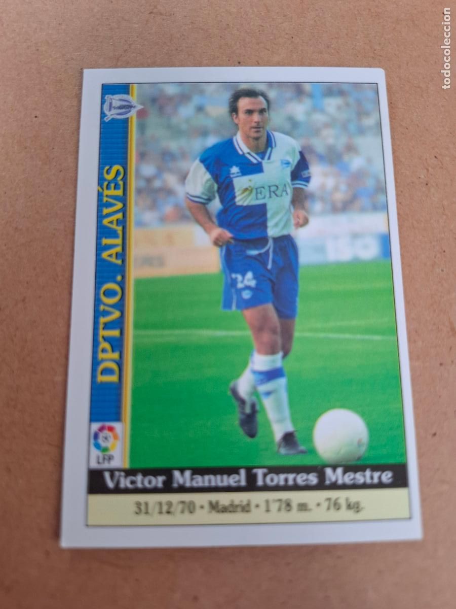 Coleccionismo cromos antiguos: MUNDICROMO 1999 2000 99 00 - 536 TORRES MESTRE - DPTVO. ALAV&Eacute;S