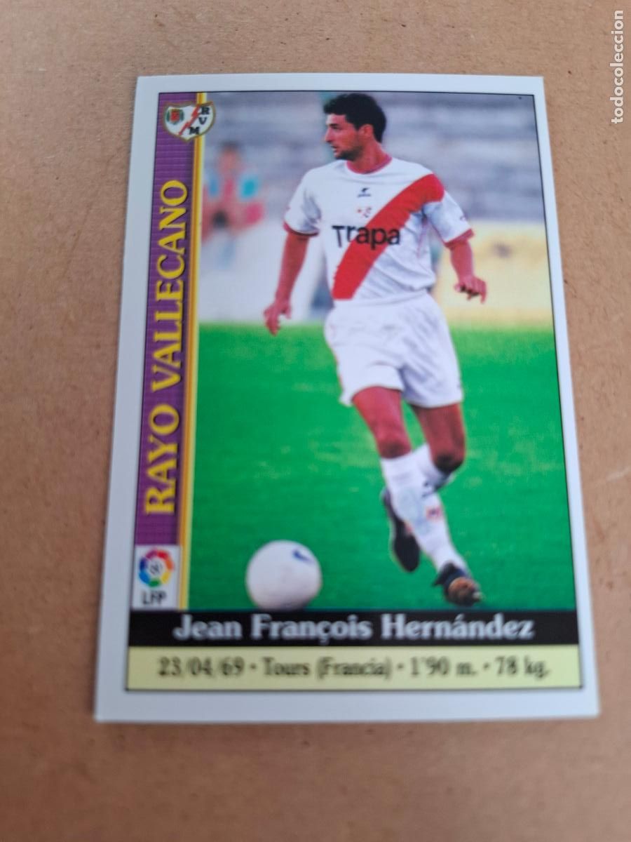 Coleccionismo cromos antiguos: MUNDICROMO 1999 2000 99 00 - 537 HERN&Aacute;NDEZ - RAYO VALLECANO