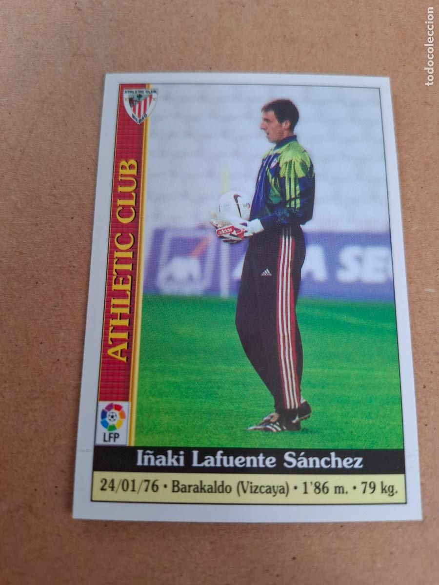 Coleccionismo cromos antiguos: MUNDICROMO 1999 2000 99 00 - 539 LAFUENTE - ATHLETIC CLUB