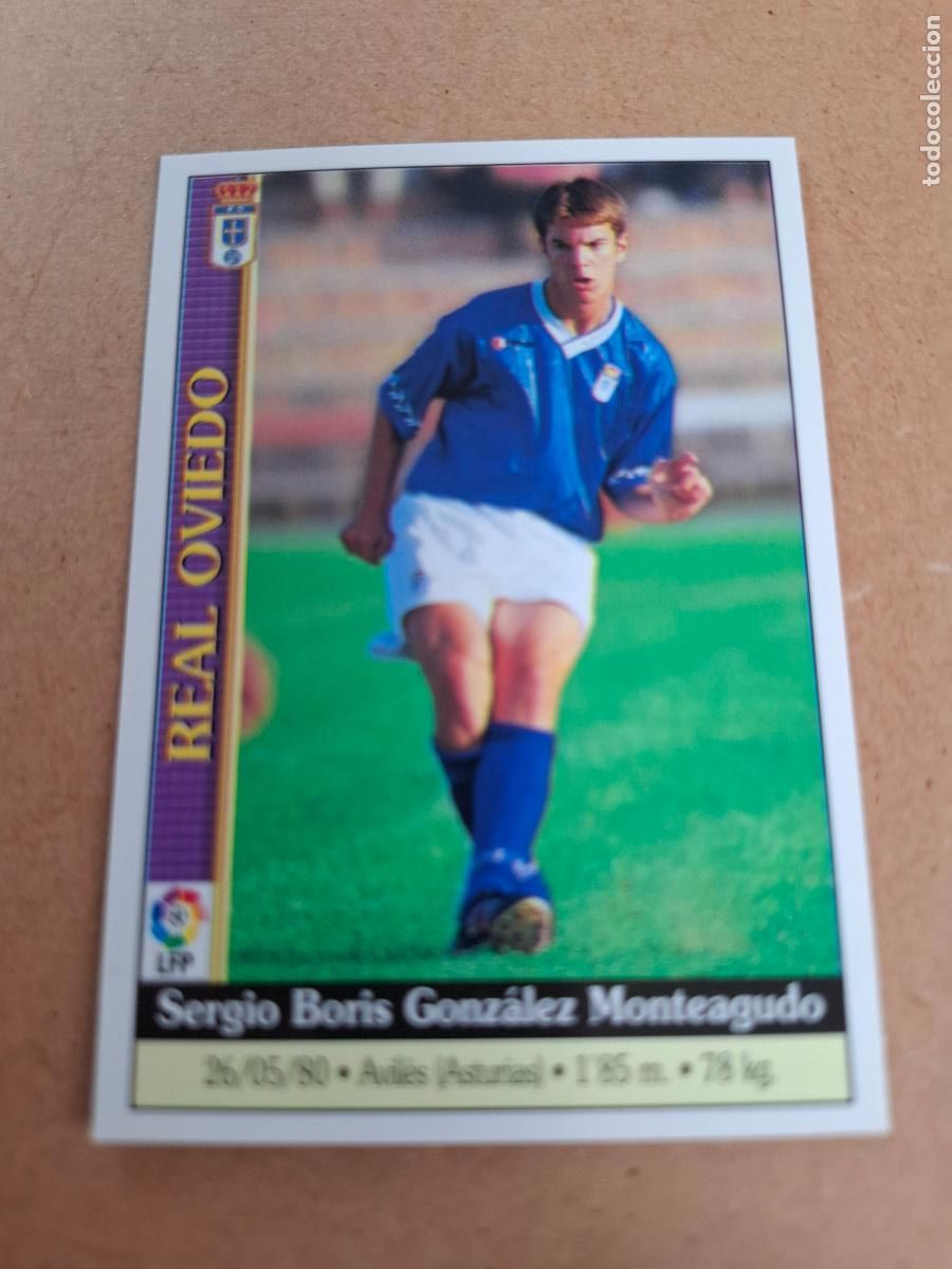 Coleccionismo cromos antiguos: MUNDICROMO 1999 2000 99 00 - 544 BORIS - REAL OVIEDO