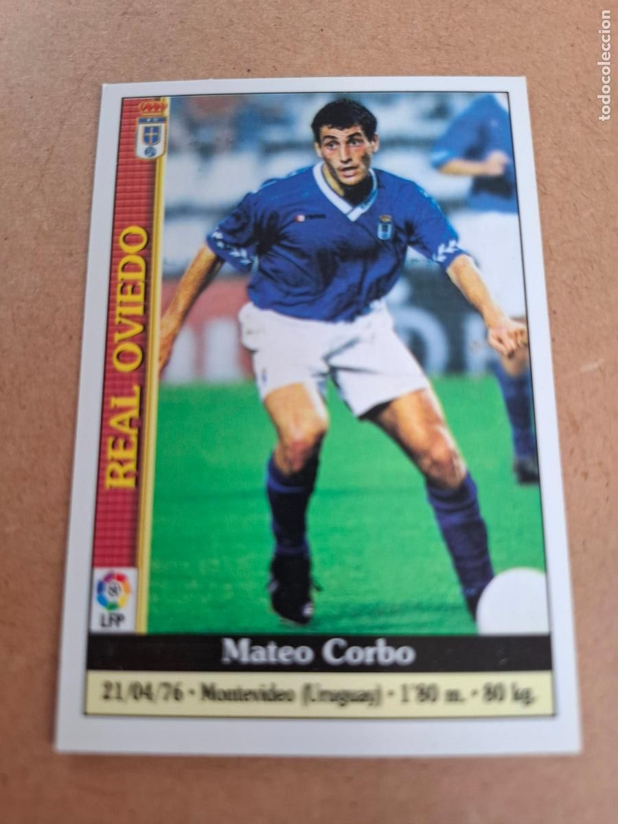 Coleccionismo cromos antiguos: MUNDICROMO 1999 2000 99 00 - 546 CORBO - REAL OVIEDO
